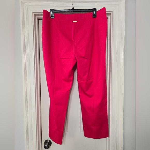 Michael Kors Split-Hem Pants, Size 3x, Hot Pink ***NWT*** - Picture 3 of 5